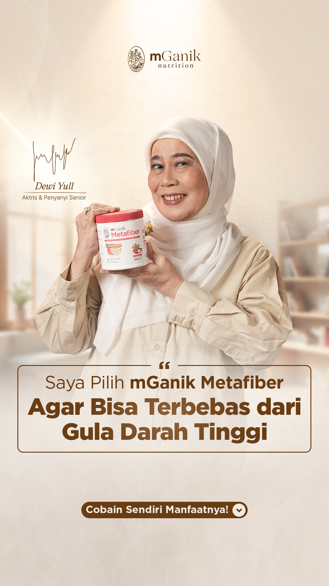 mGanik Metafiber Figur Publik Facebook ad