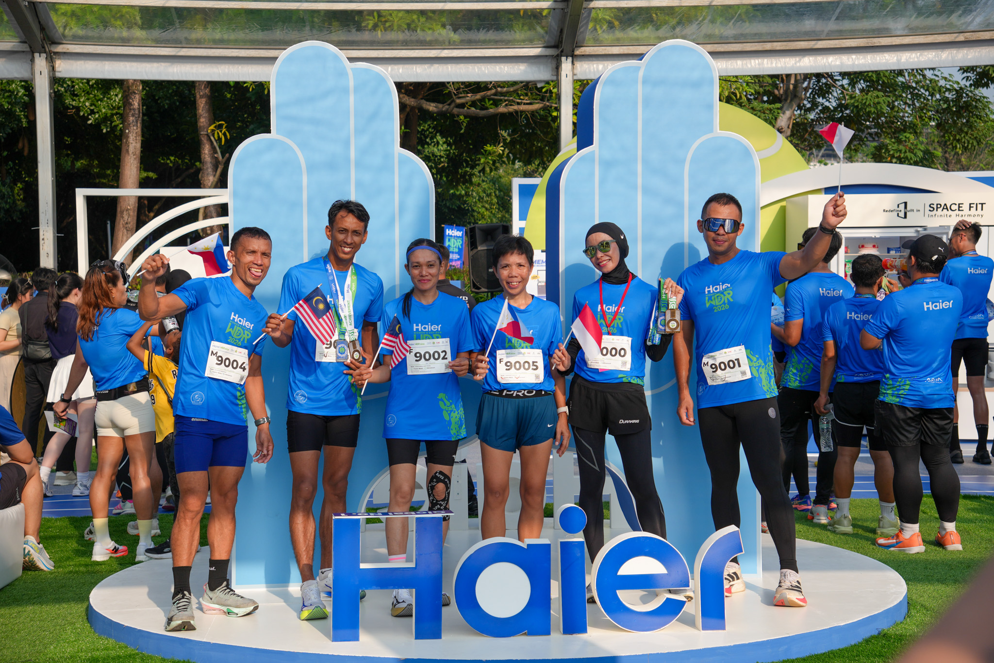 Haier Facebook ad: One run, one region, one Haier.
