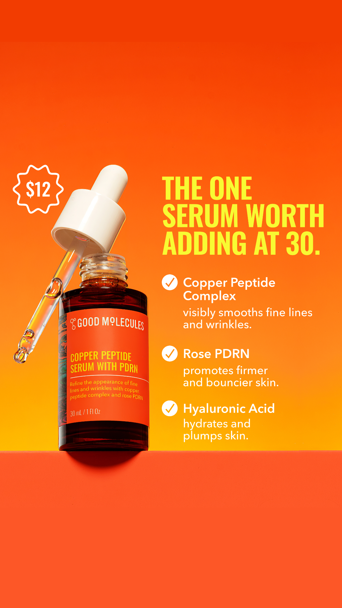 Good Molecules Facebook ad