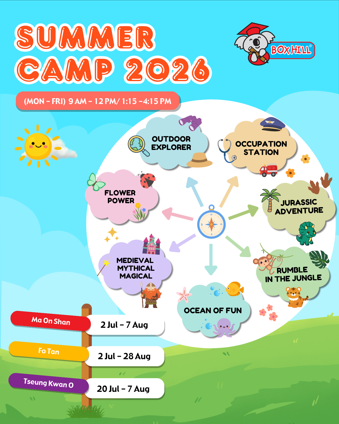 Box Hill International Kindergarten & Pre-school Facebook ad: Adventure awaits at Box Hill Summer Camp 2026!
