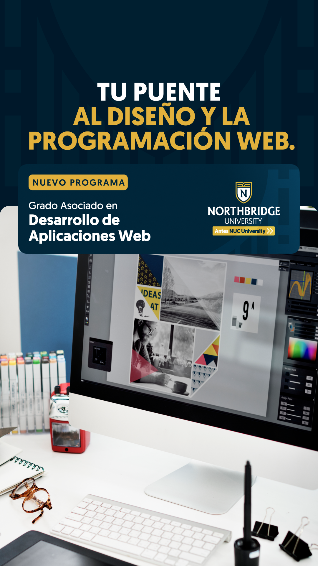 Northbridge University Facebook ad