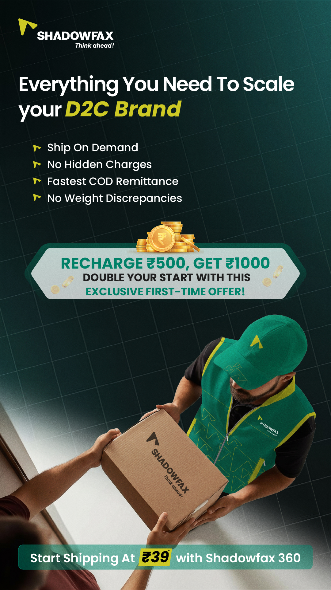 Shadowfax India Facebook ad from Apr 28, 2026