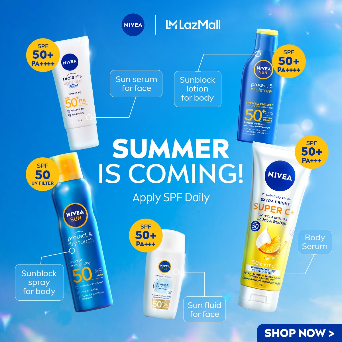 NIVEA Facebook ad
