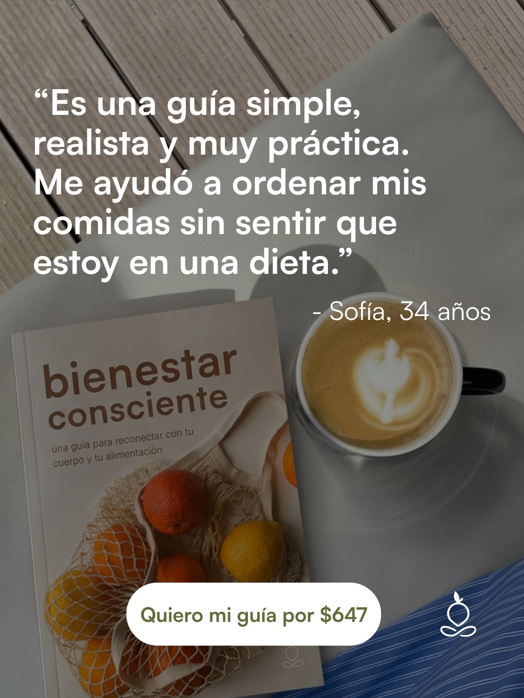 Nutriarai Facebook ad: $647 por tiempo limitado