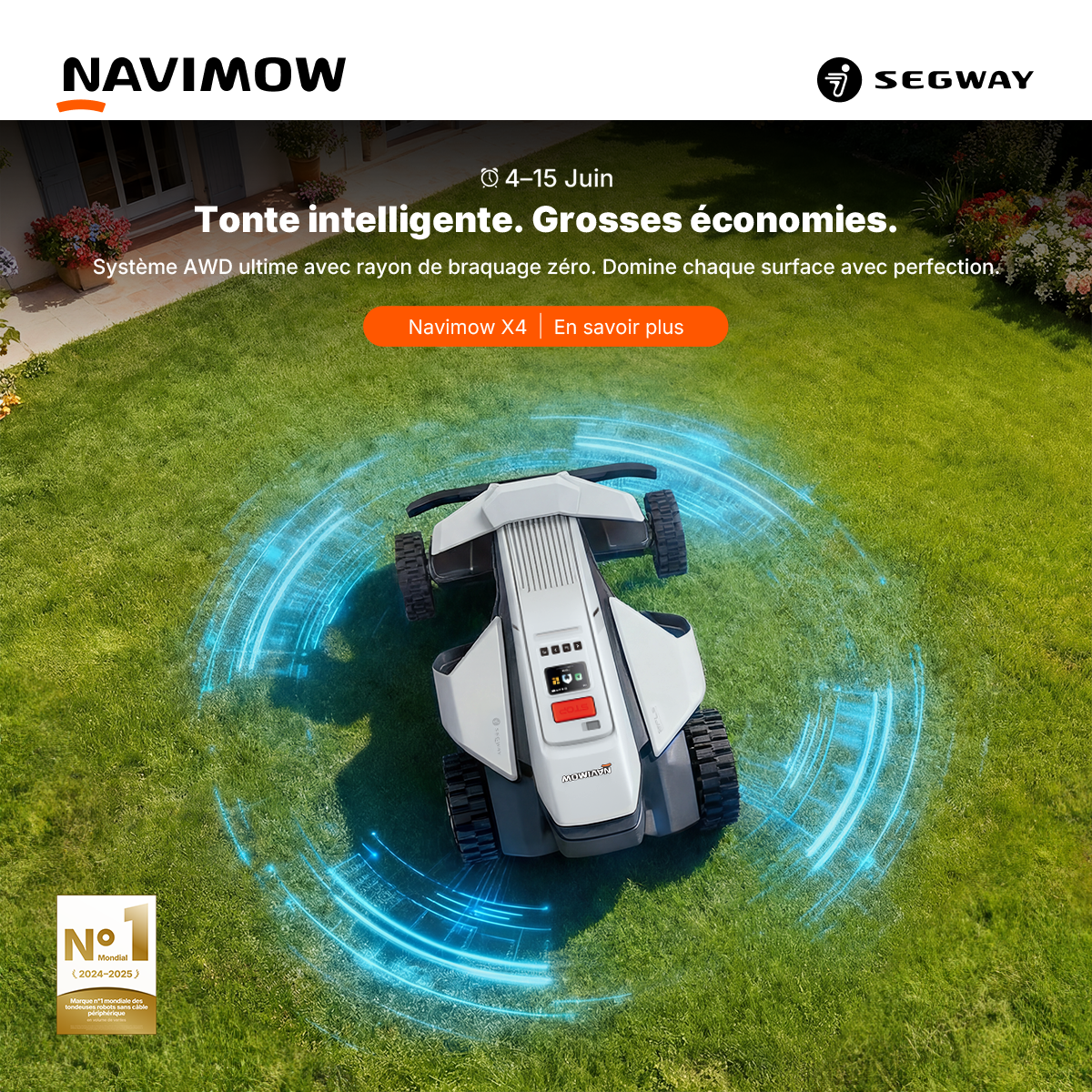 Segway Navimow FR Facebook ad