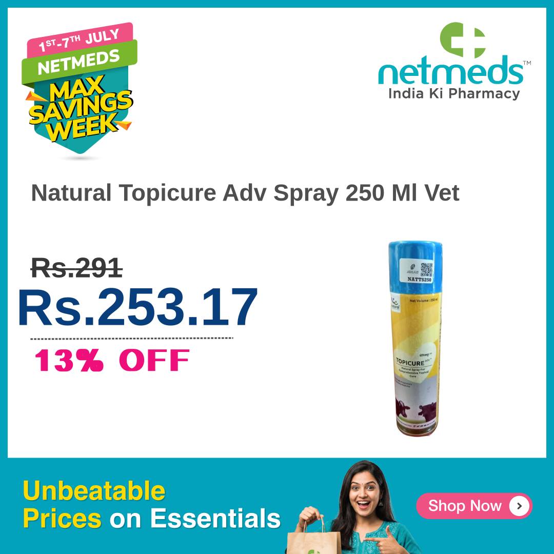 NetMeds.com Facebook ad: Max Savings Week is here.