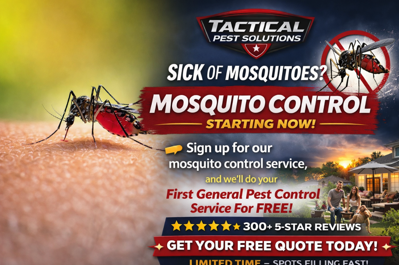 Tactical Pest Solutions Facebook ad