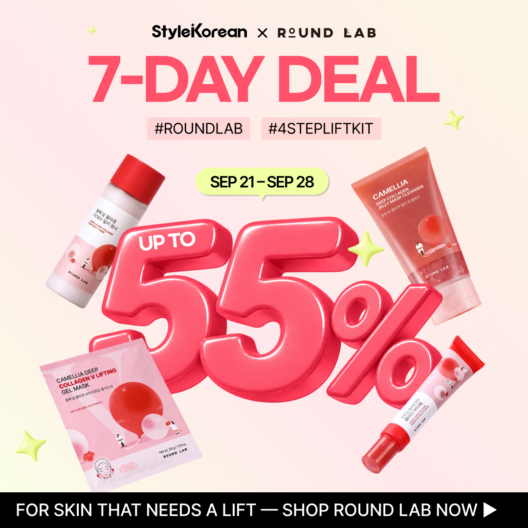 StyleKorean Facebook ad: 7 Days Only: Up to 55% Off