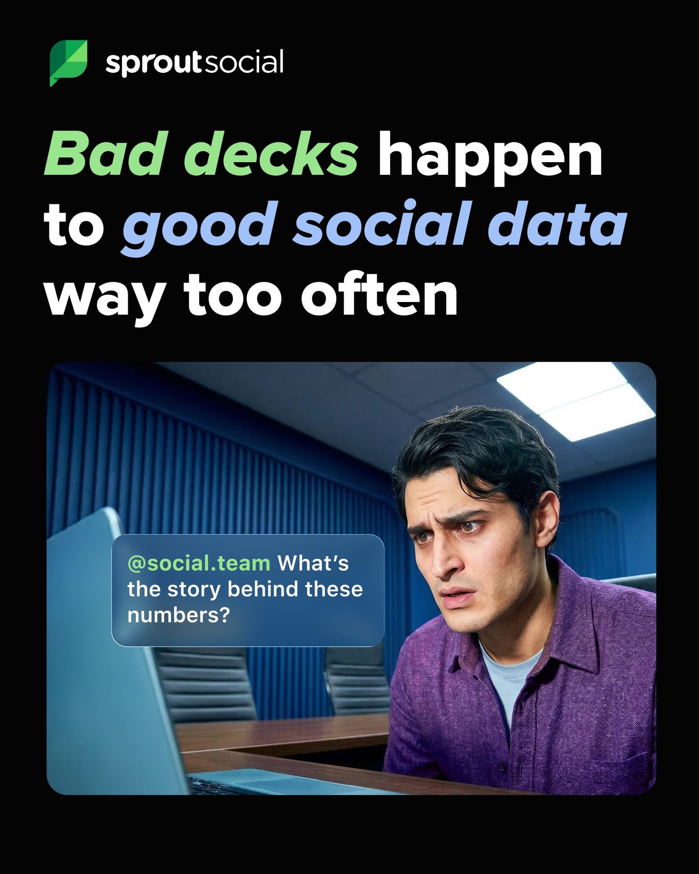 Sprout Social Facebook ad