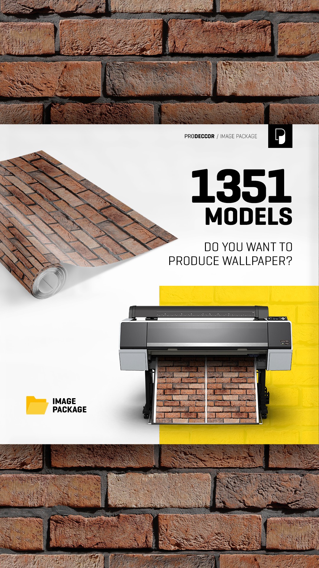 Pro Deccor US Facebook ad: Do you want to produce WALLPAPER?