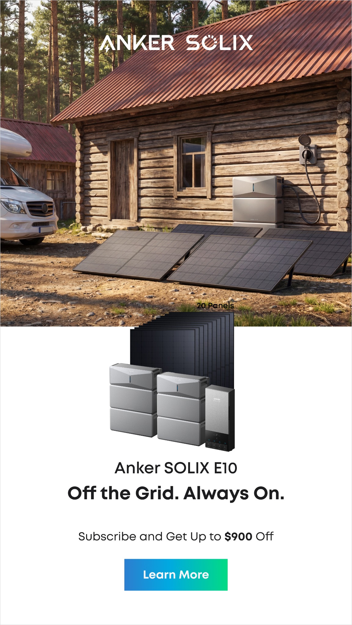 Anker SOLIX Facebook ad