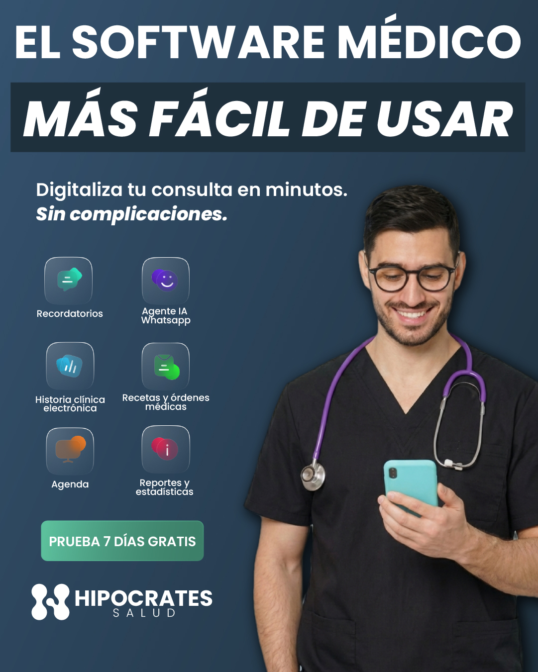 Hipocrates Salud Facebook ad from Jan 20, 2026