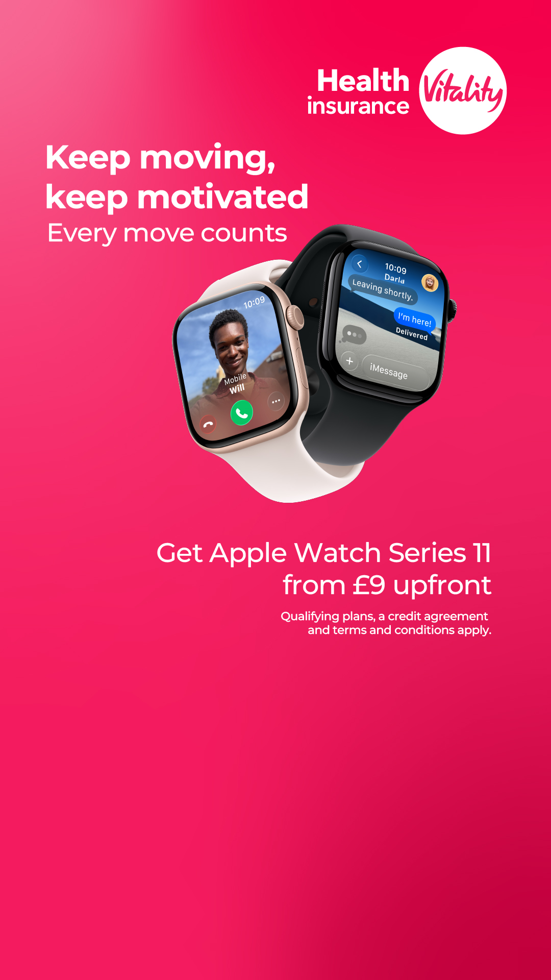 Vitality UK Facebook ad