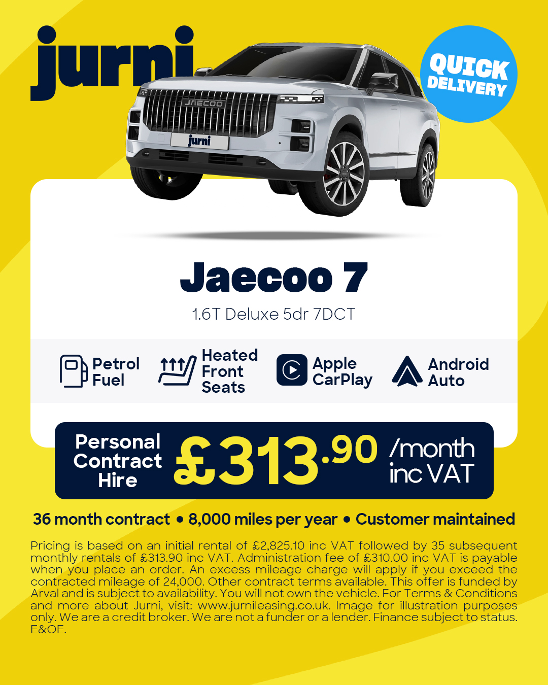 Jurni Leasing Facebook ad: Turn heads wherever you go with this incredible…