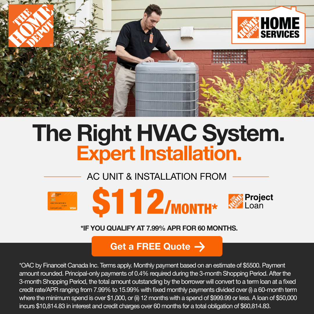 The Home Depot Facebook ad