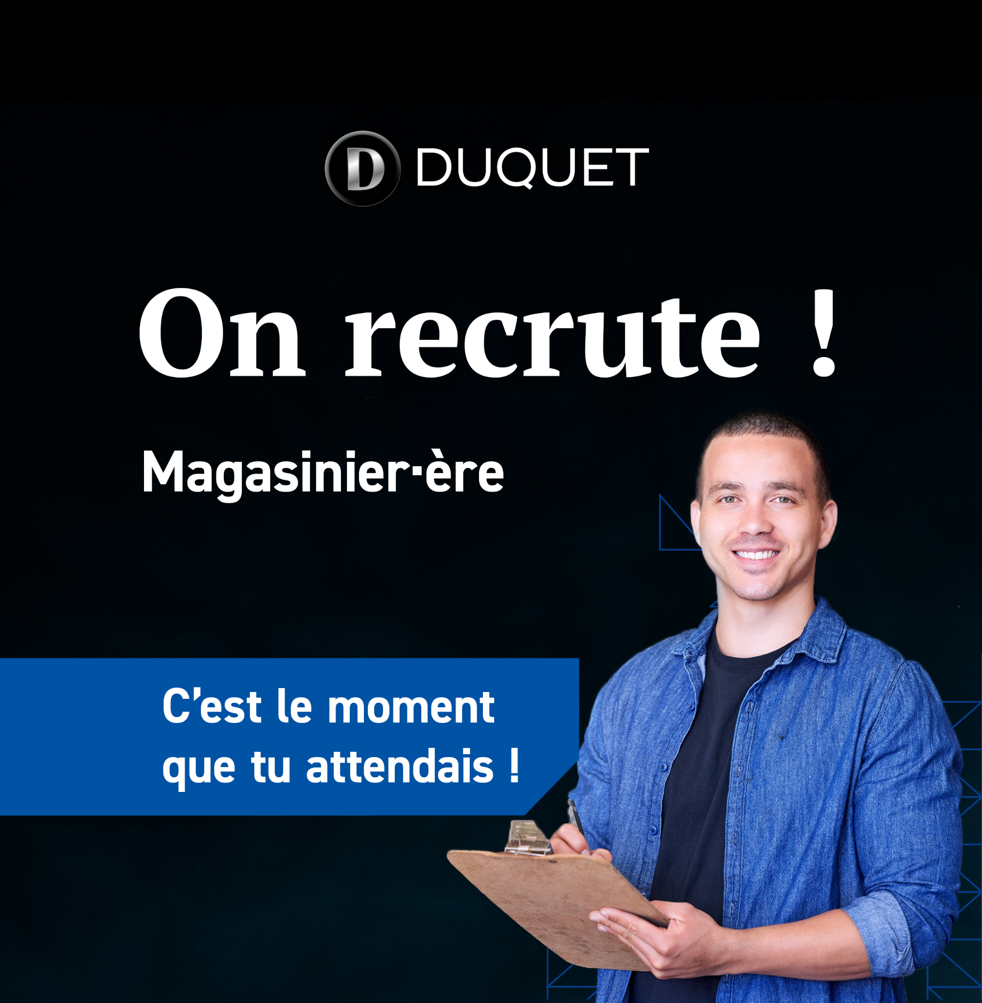 Métal Duquet Facebook ad: Tu aimes quand les choses sont bien organisées?