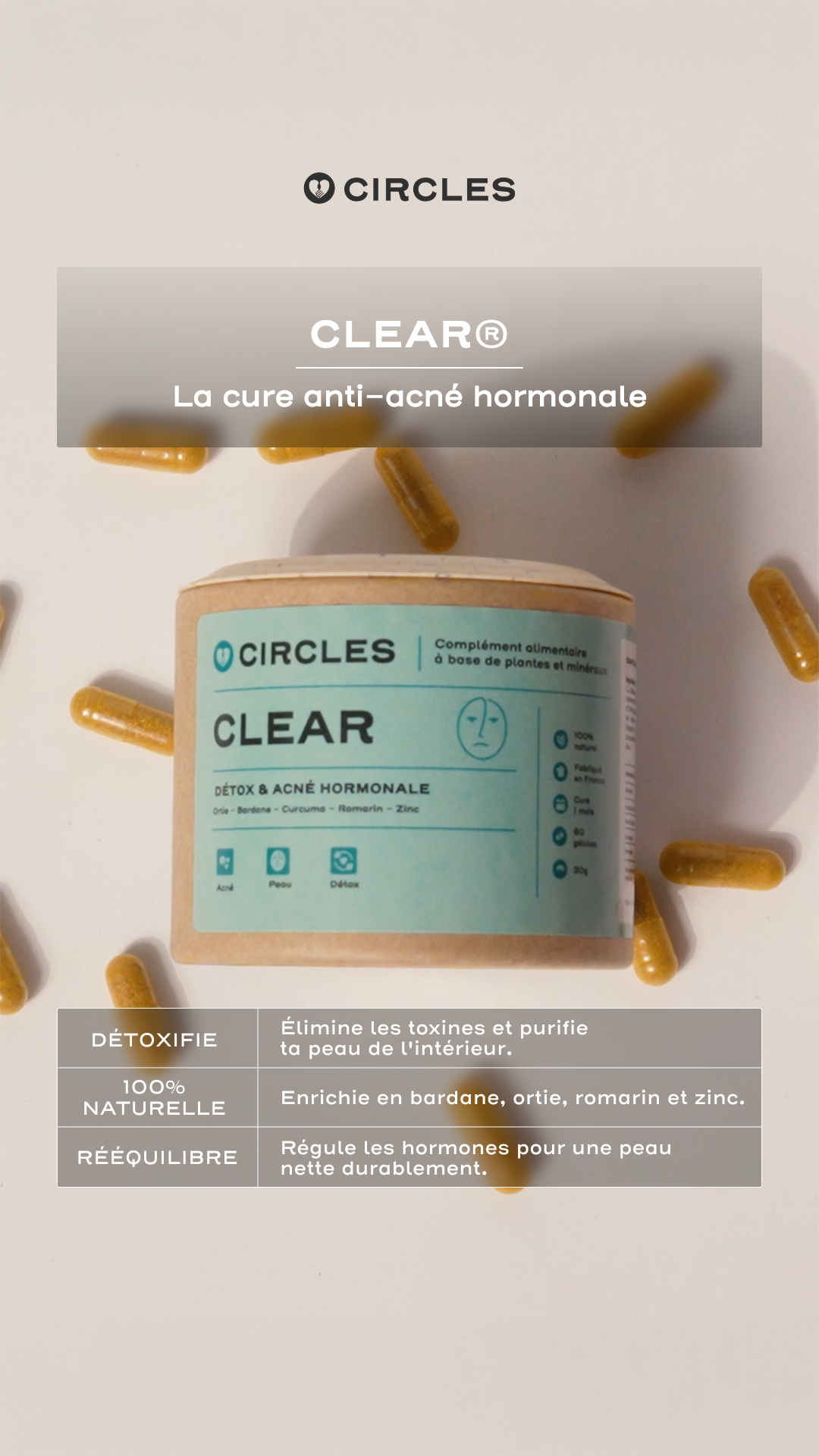 Circles Facebook ad