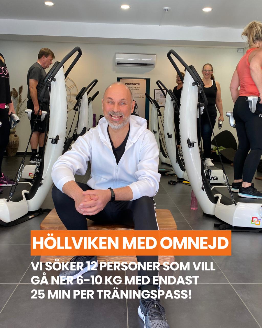 Vibrogym Sverige Facebook ad: Din genväg till viktminskning: 25 minuters träning!
