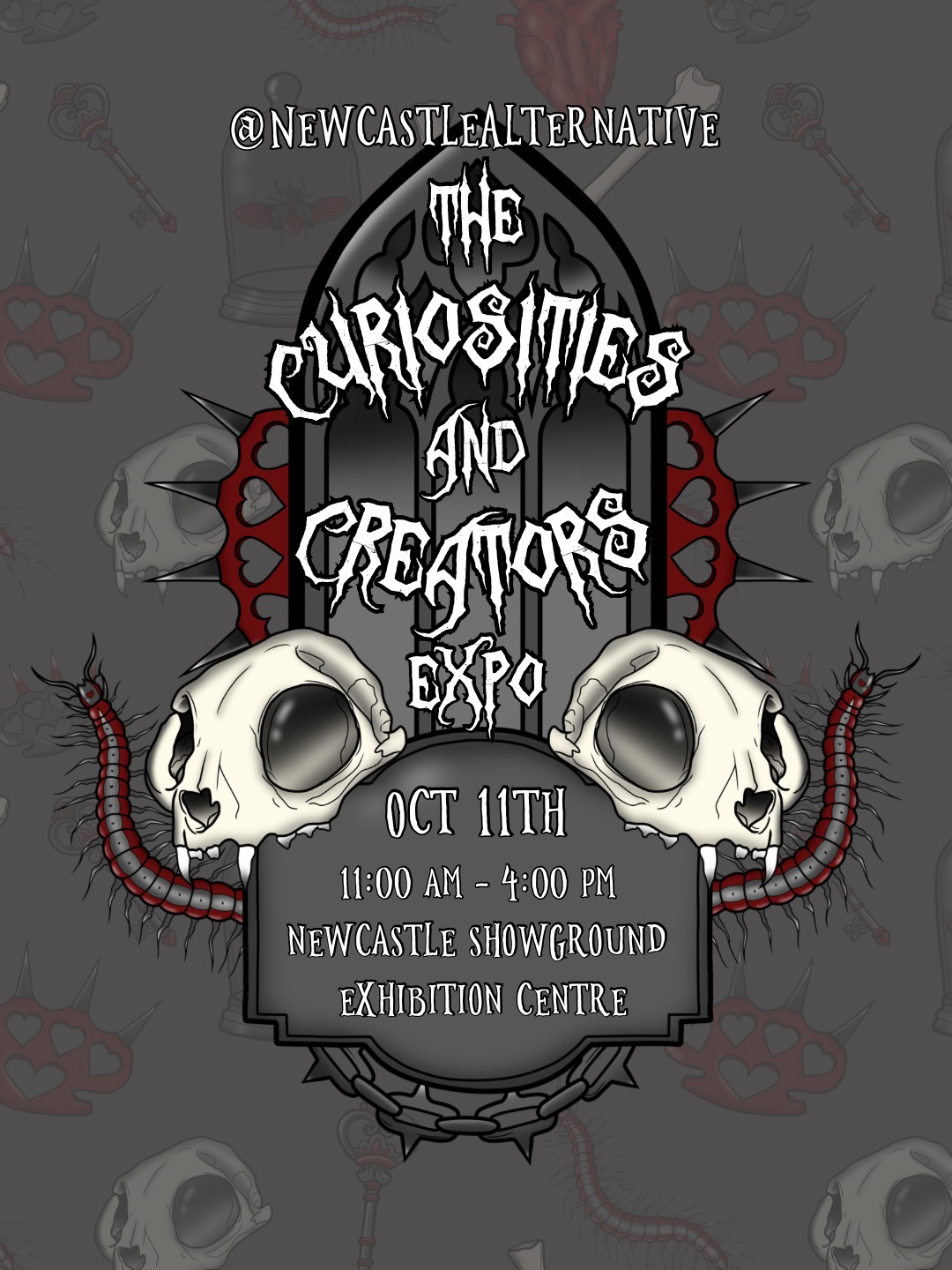 Newcastle Alternative Facebook ad: The Curiosities and Creators Expo
