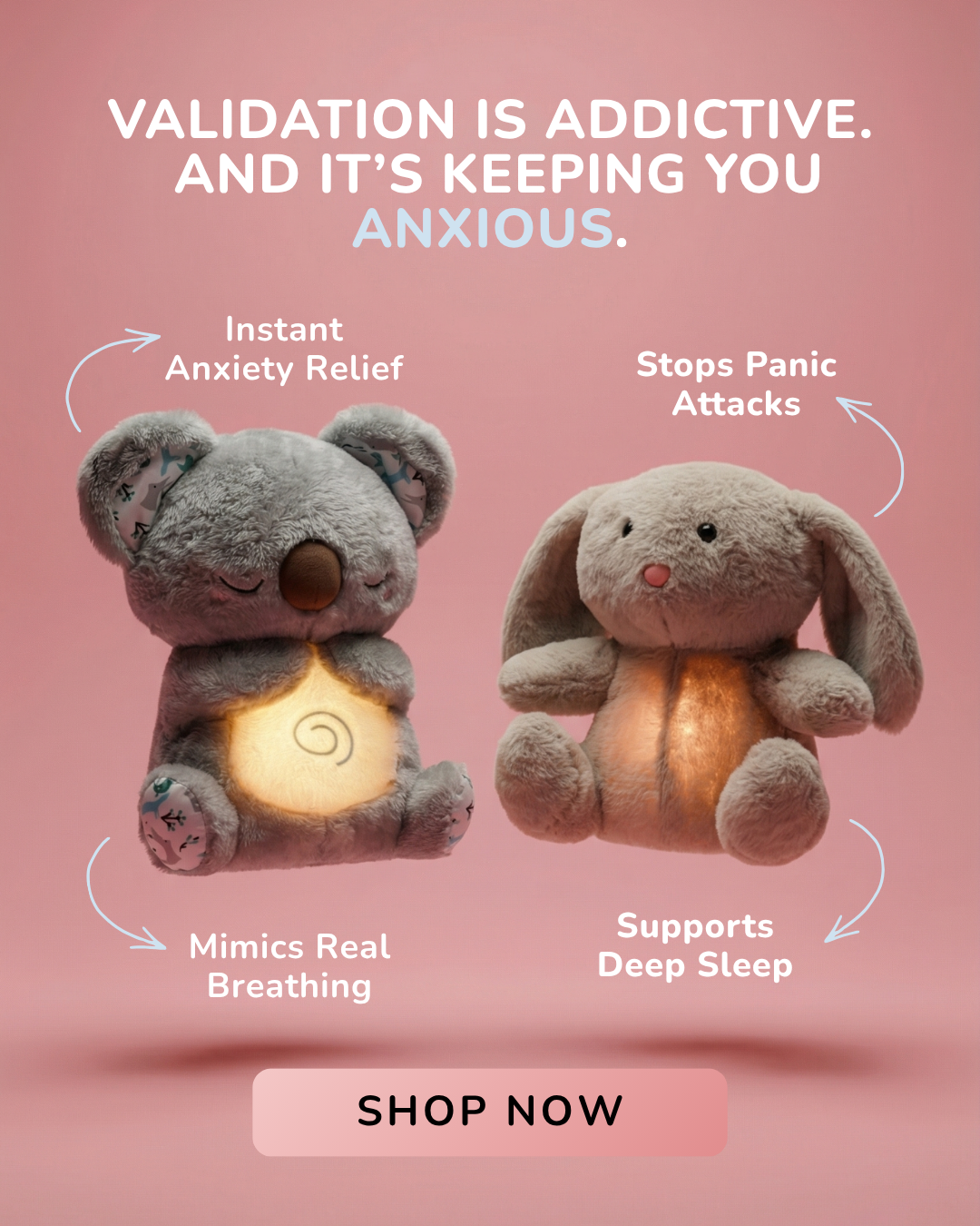 Hug Ease Facebook ad