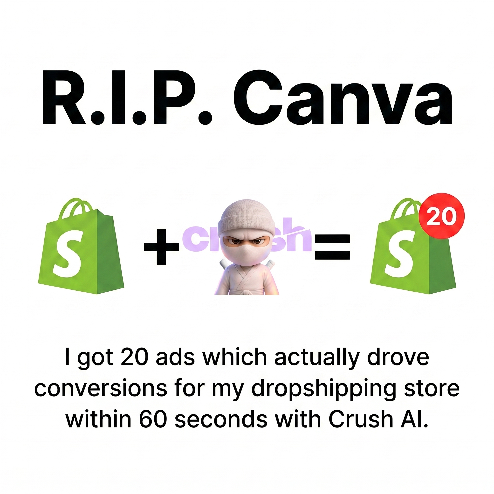 trycrush.ai Facebook ad