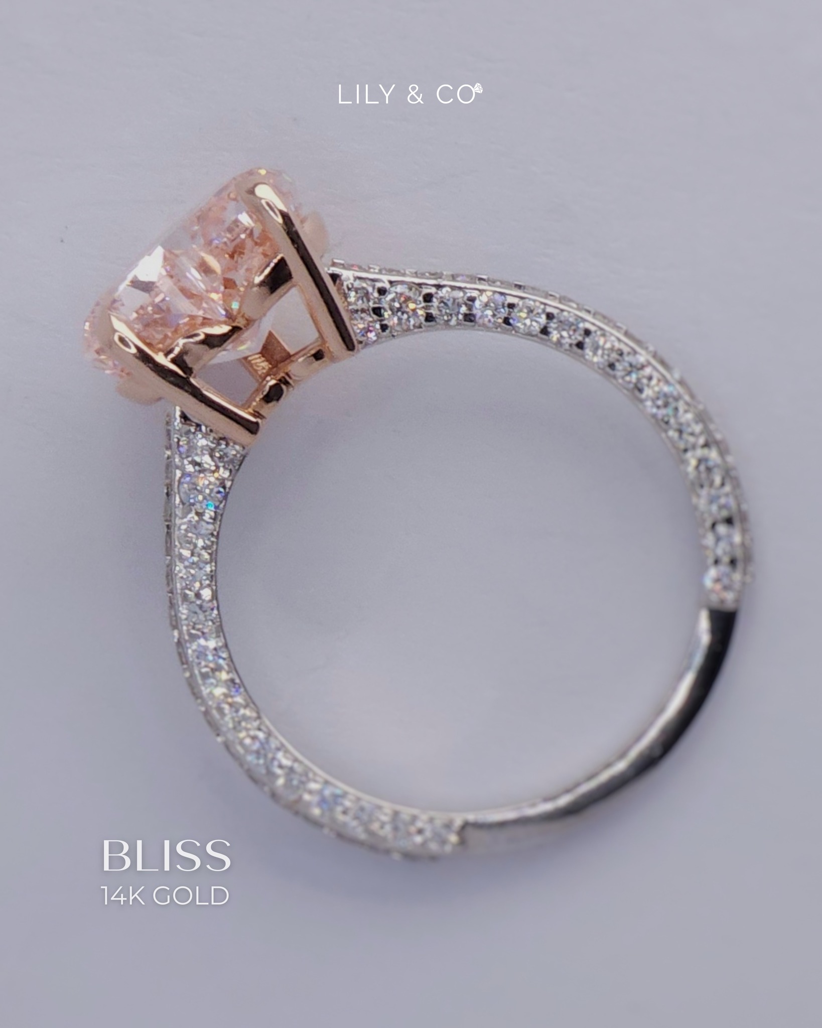 Lily & Co. Engagement Rings Facebook ad