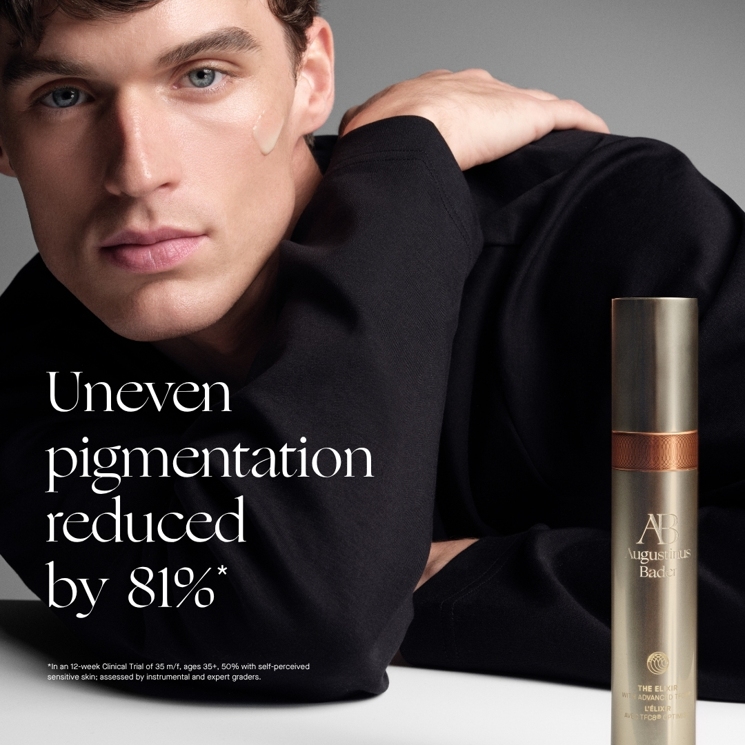 Augustinus Bader Facebook ad: Clinically Proven Skincare