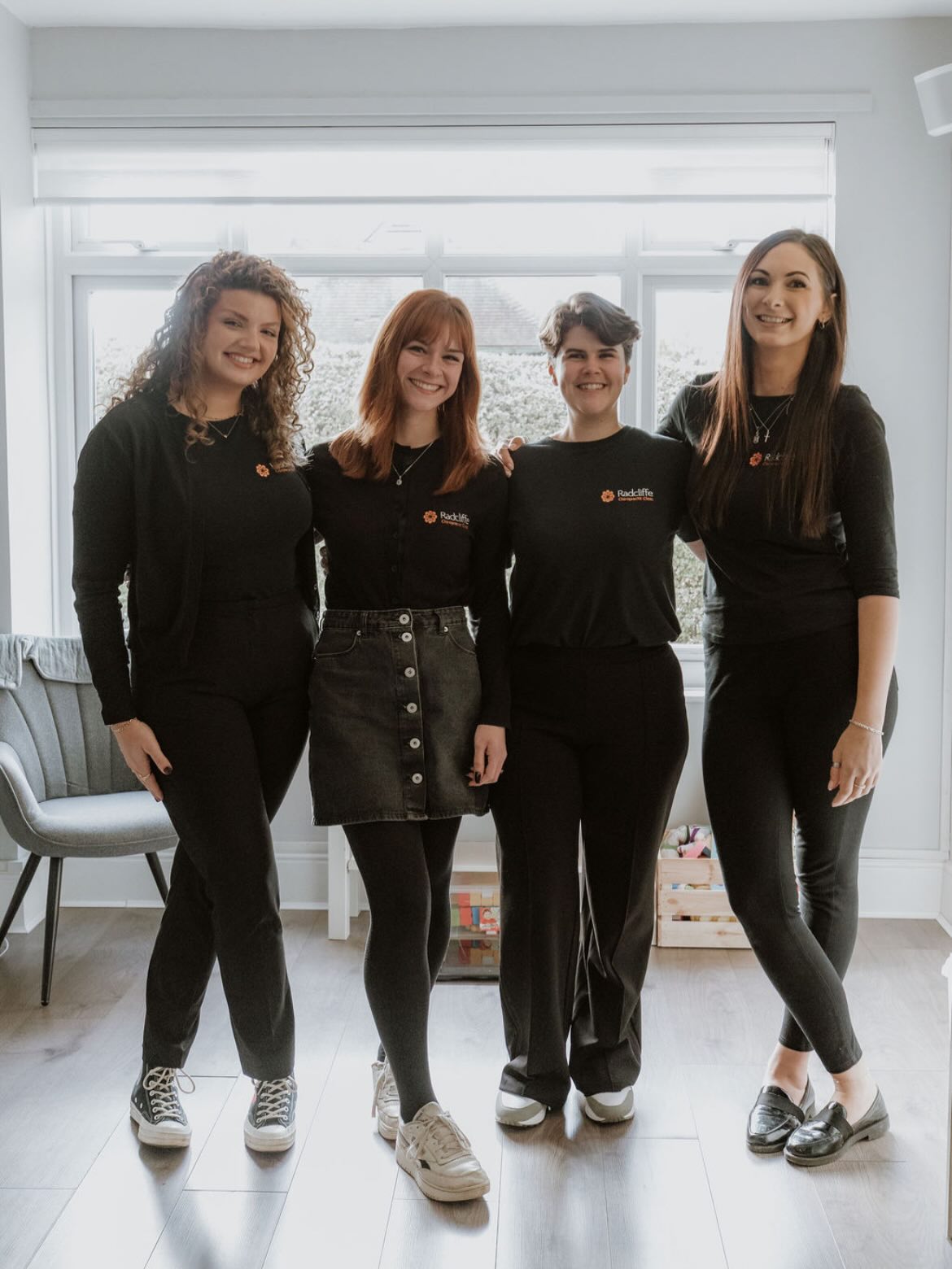 Radcliffe Chiropractic Clinic Facebook ad: Front of House Legends