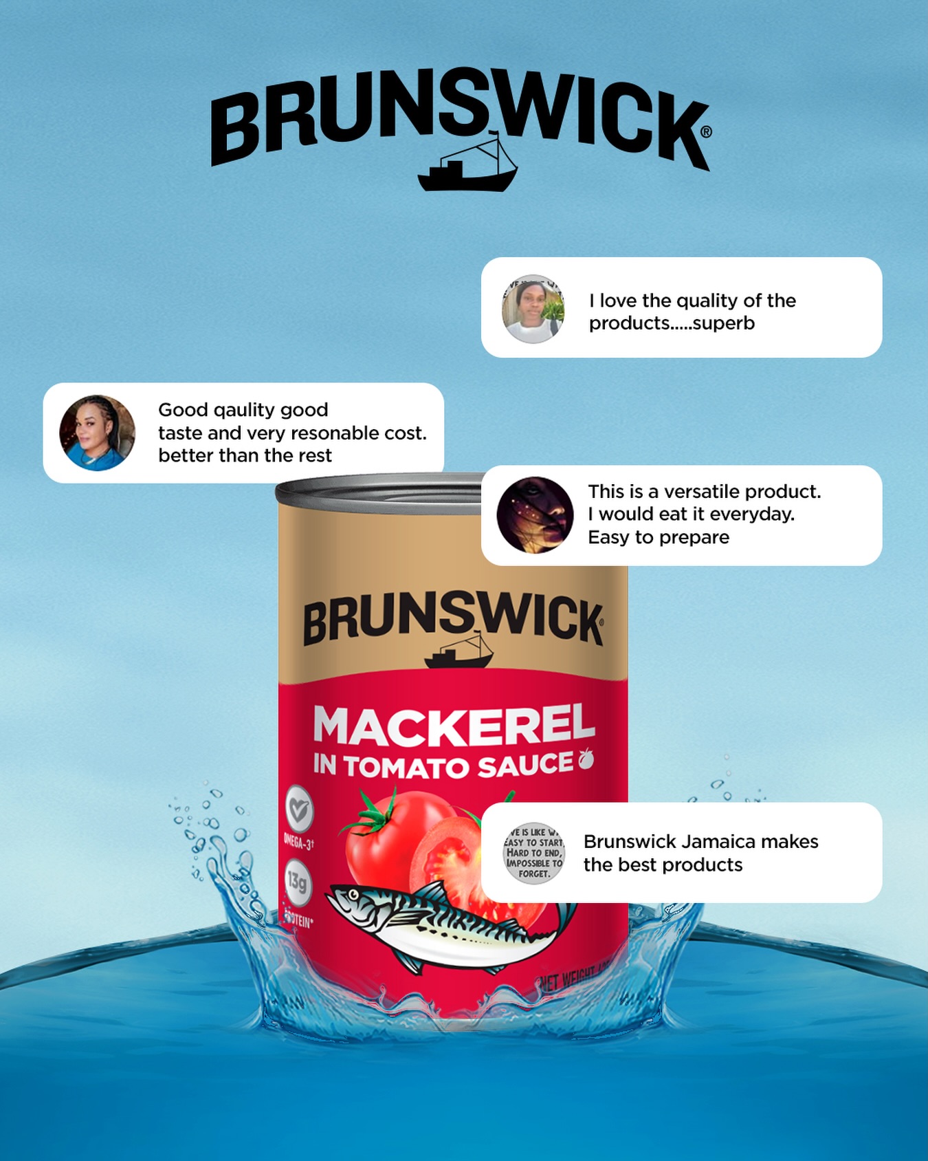 Brunswick Jamaica Facebook ad: Brunswick Seafood