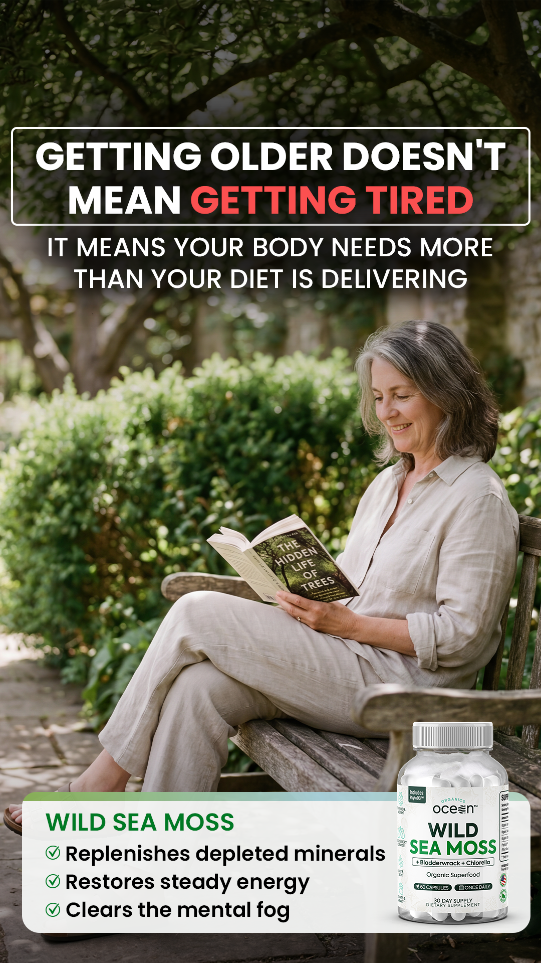 Organics Ocean Facebook ad