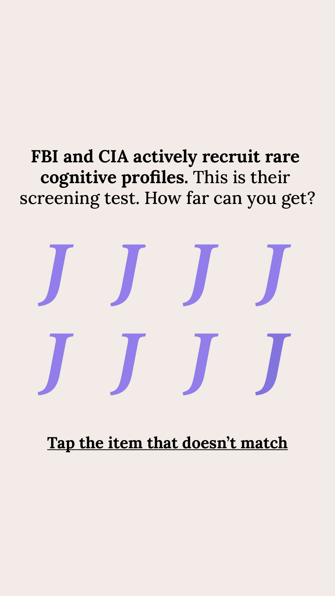 Brain Health Check Facebook ad