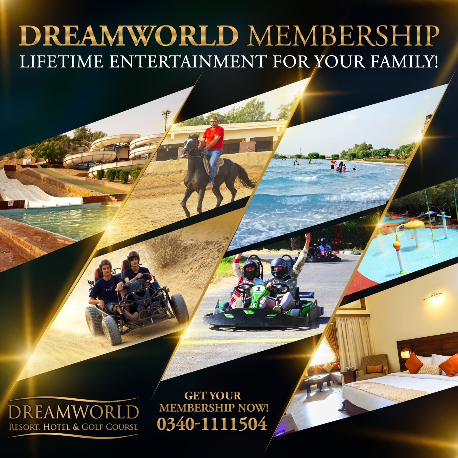 Dreamworld Resort, Hotel & Golf Course Facebook ad: Dreamworld Resort!