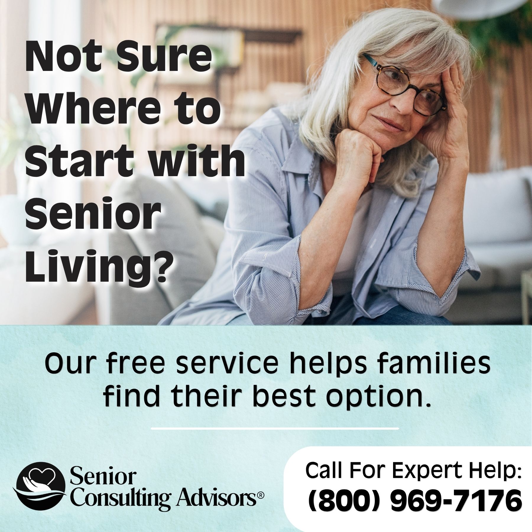 Senior Consulting Advisors - Florida Facebook ad: Expert Senior Living Advisors