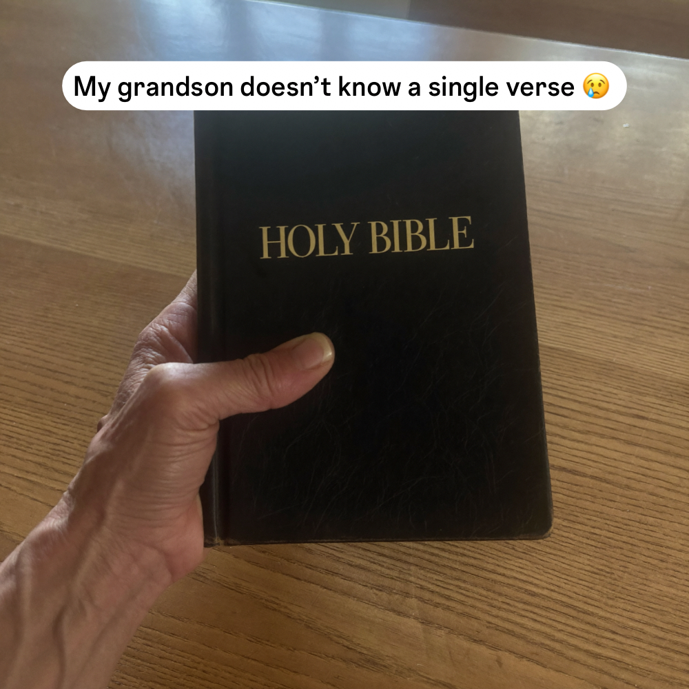 Grandparents of Faith Facebook ad: Grandparents, read this if you value your faith