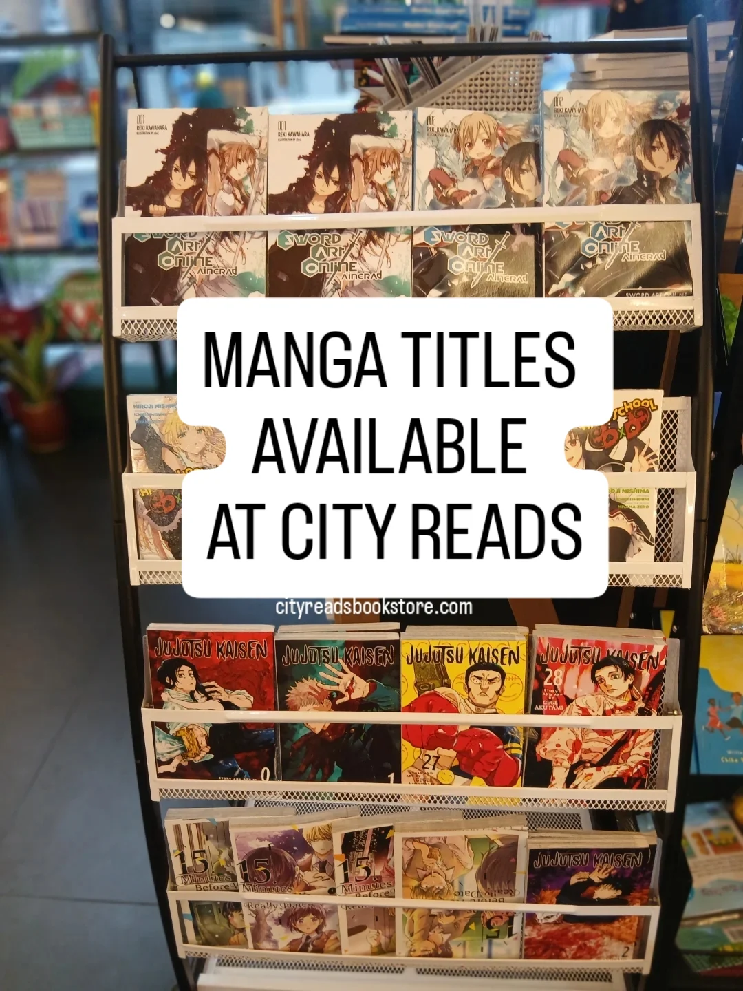 CityReads Facebook ad: Enter the world of manga