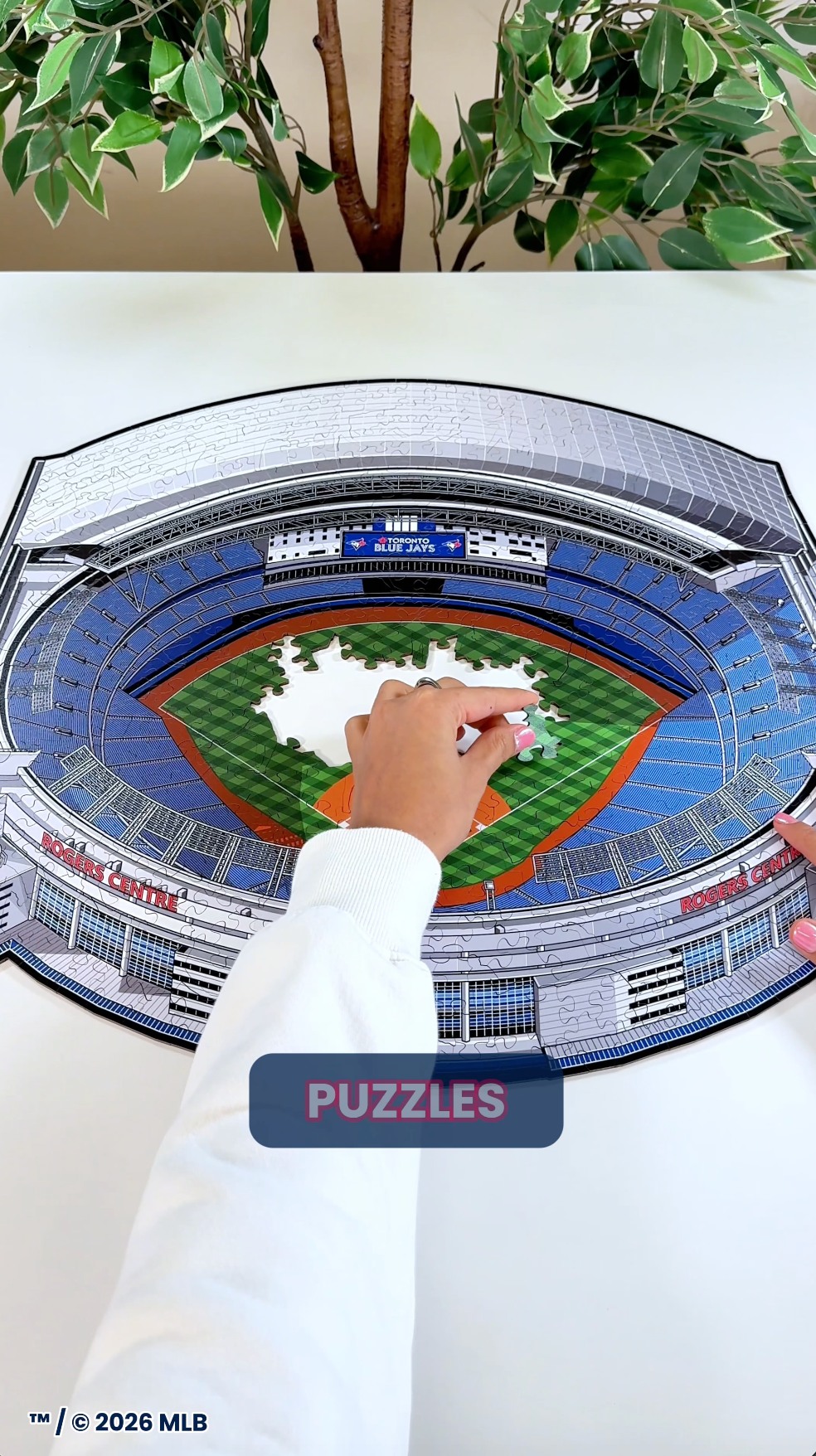 Iconic Puzzles Facebook ad: The Perfect Baseball Gift