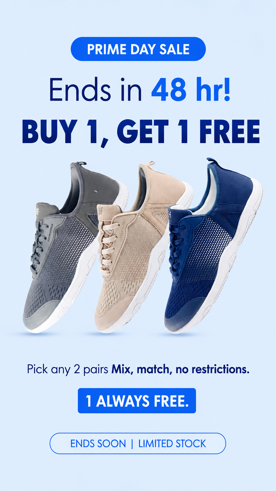 HIKE Footwear Facebook ad