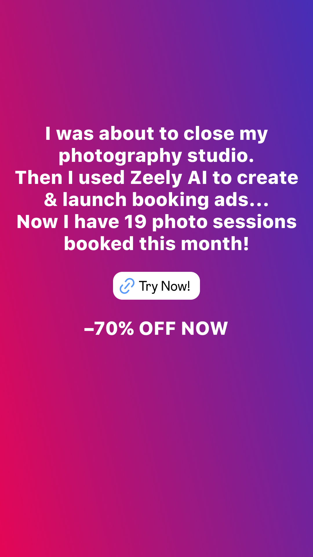 Zeely Facebook ad