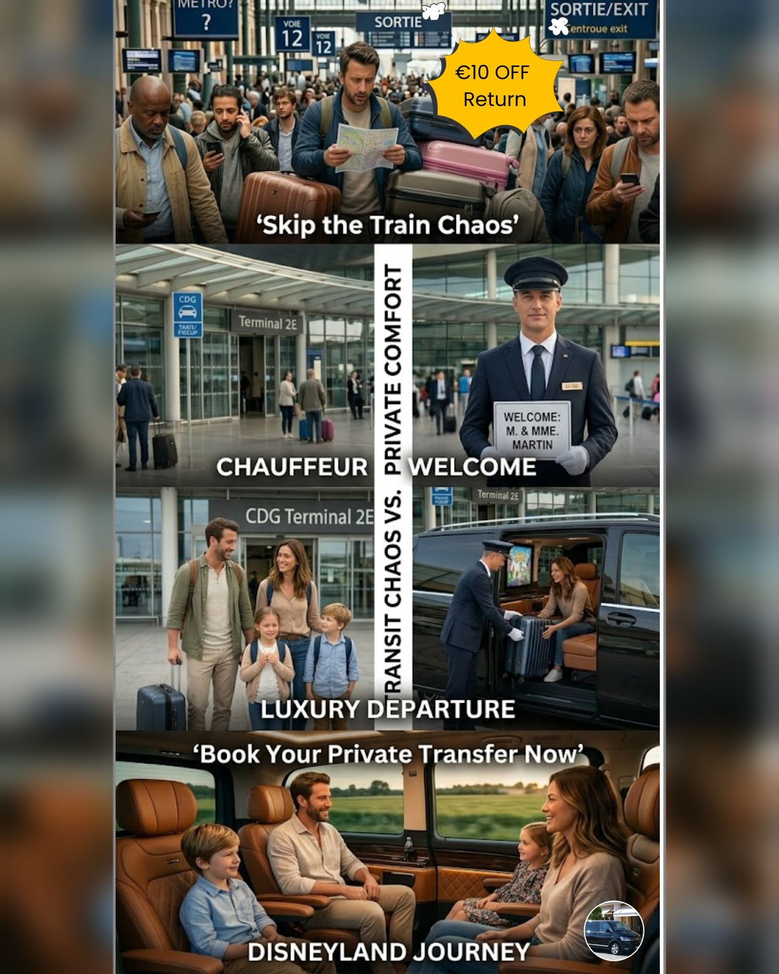 Paris Best Transfer Facebook ad