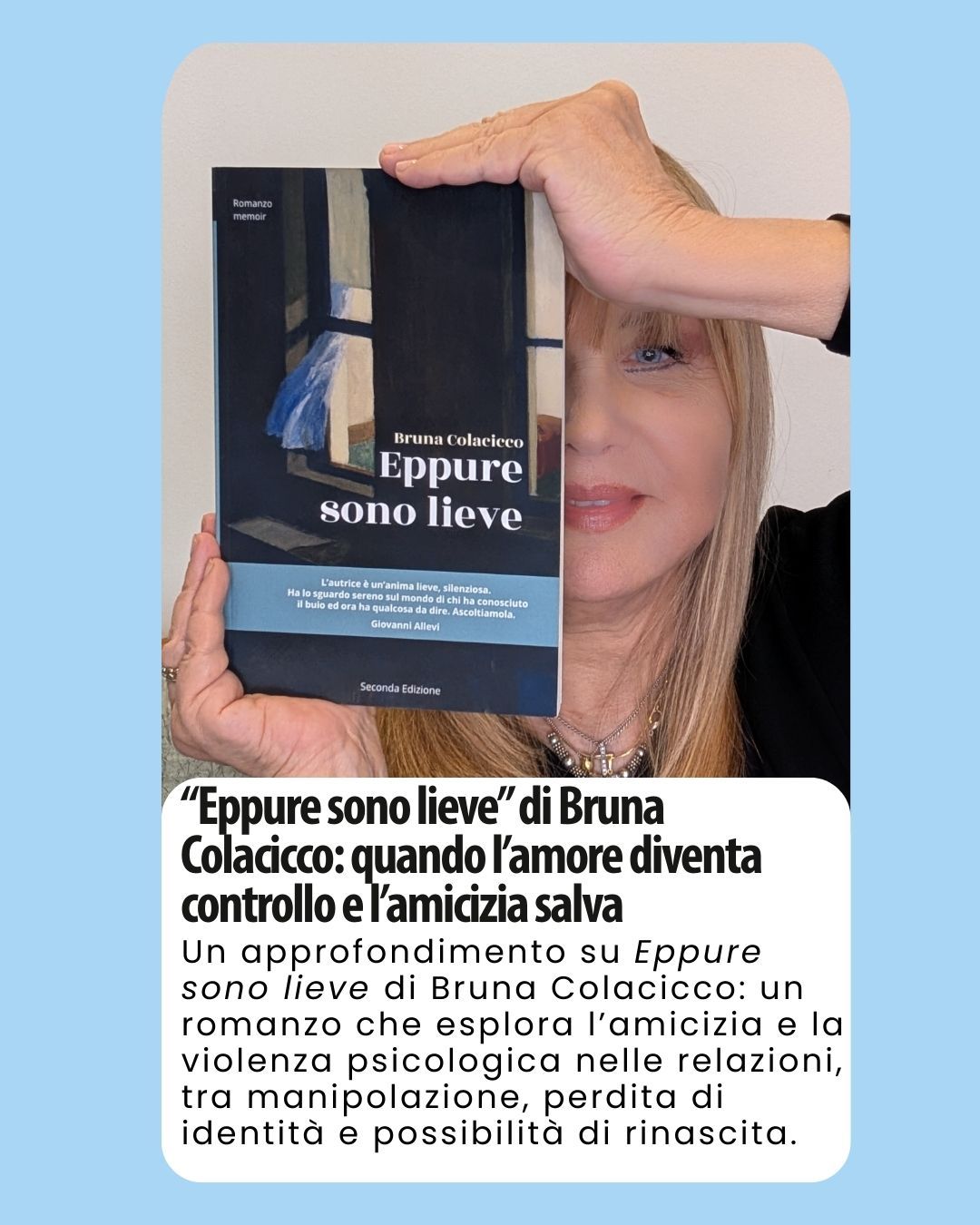 Eppure Sono Lieve: Violenza psicologica e violenza assistita Facebook ad: Eppure Sono Lieve: Una storia vera di violenza…