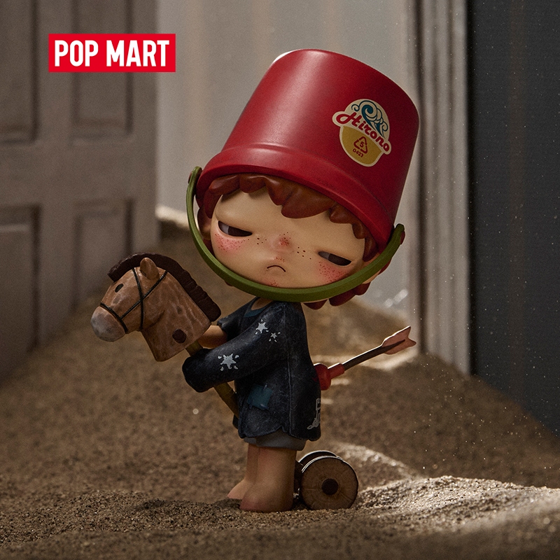 Pop mart flagship store Facebook ad: Hirono travels, and each landscape reshapes it, rain…