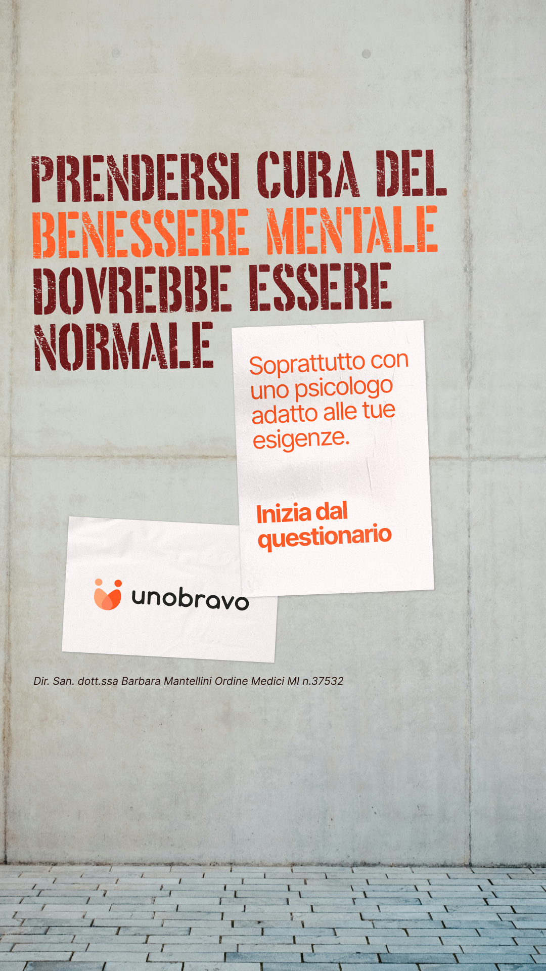 Unobravo Facebook ad