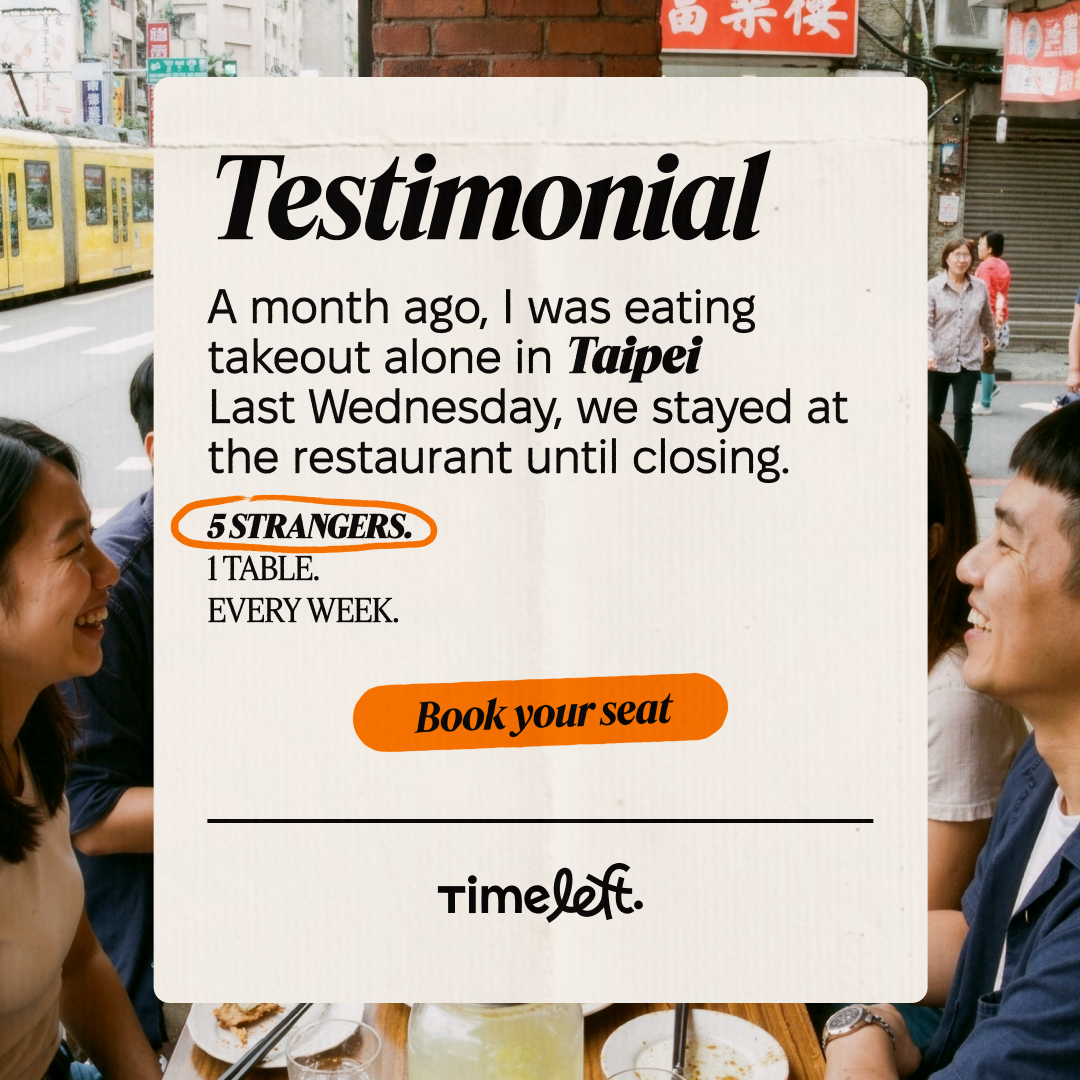 Timeleft Facebook ad
