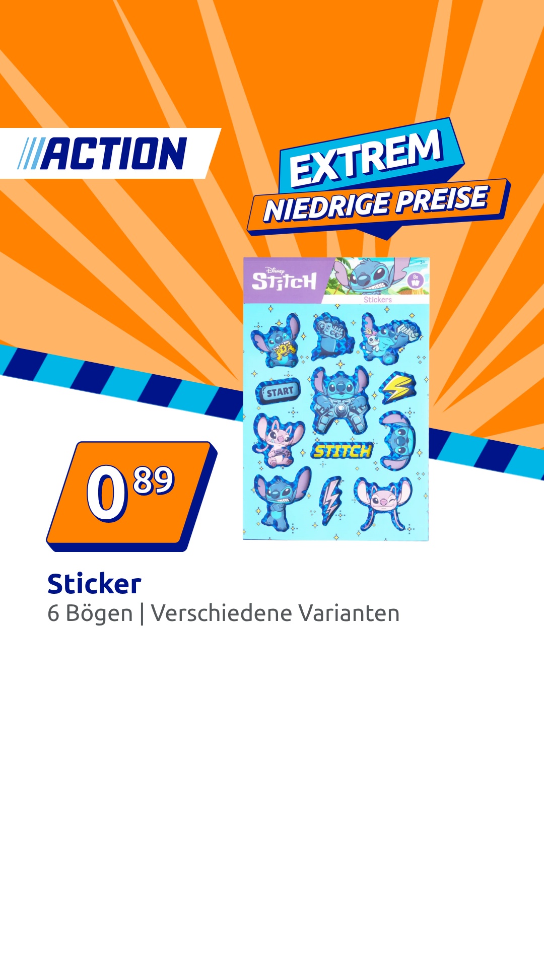 Action Facebook ad