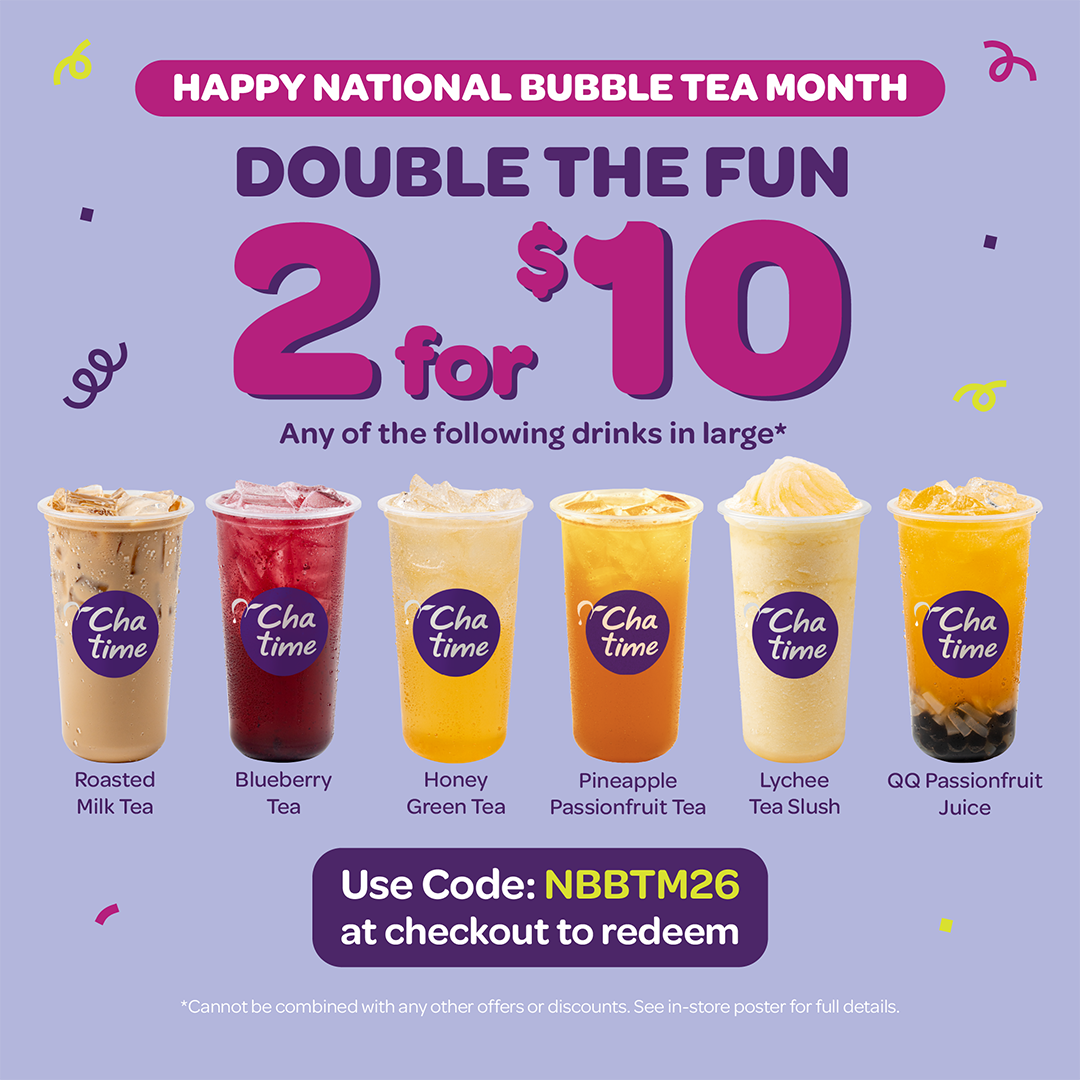 Chatime Canada 日出茶太 Facebook ad from Apr 7, 2026