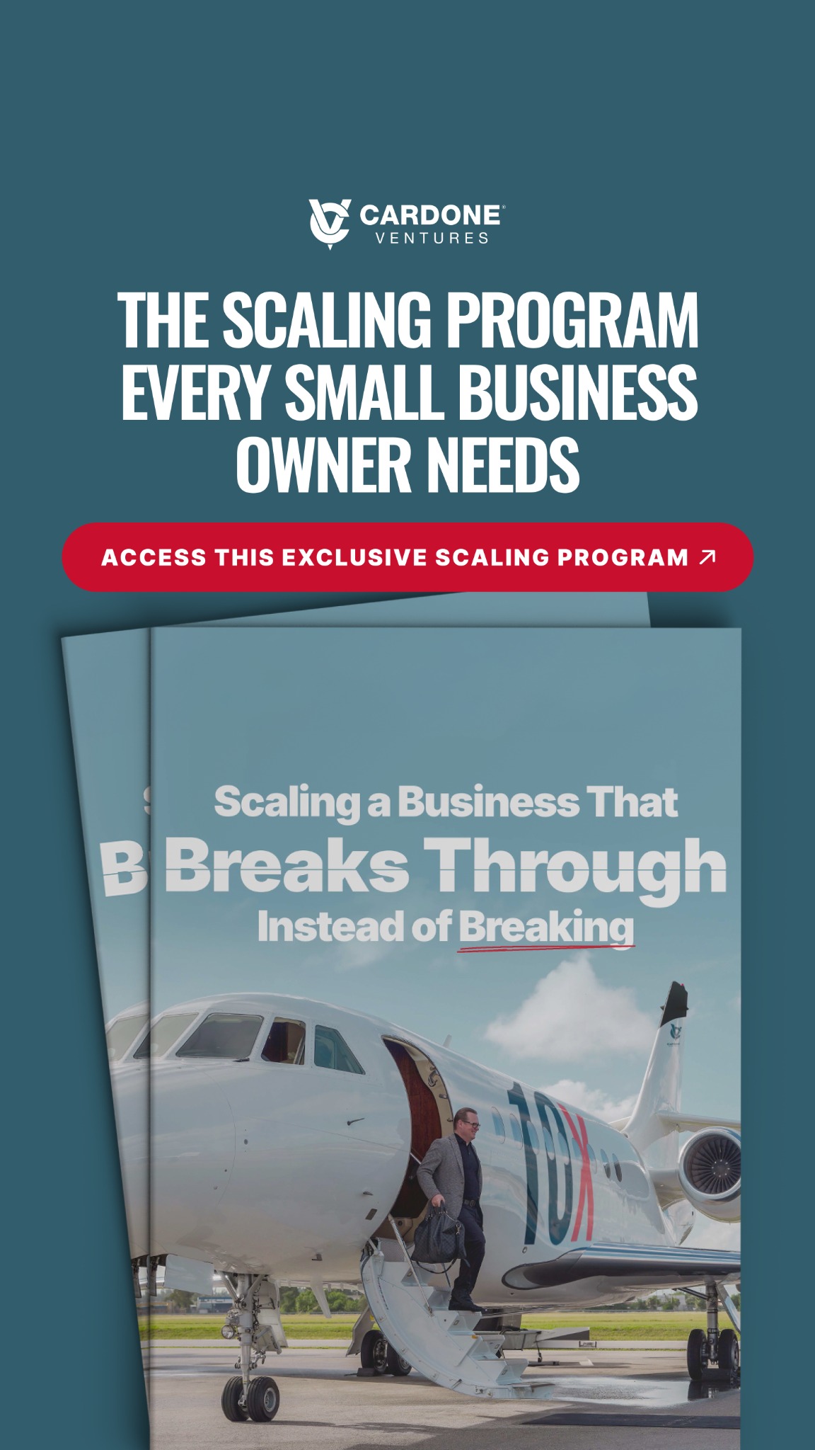 Cardone Ventures Facebook ad