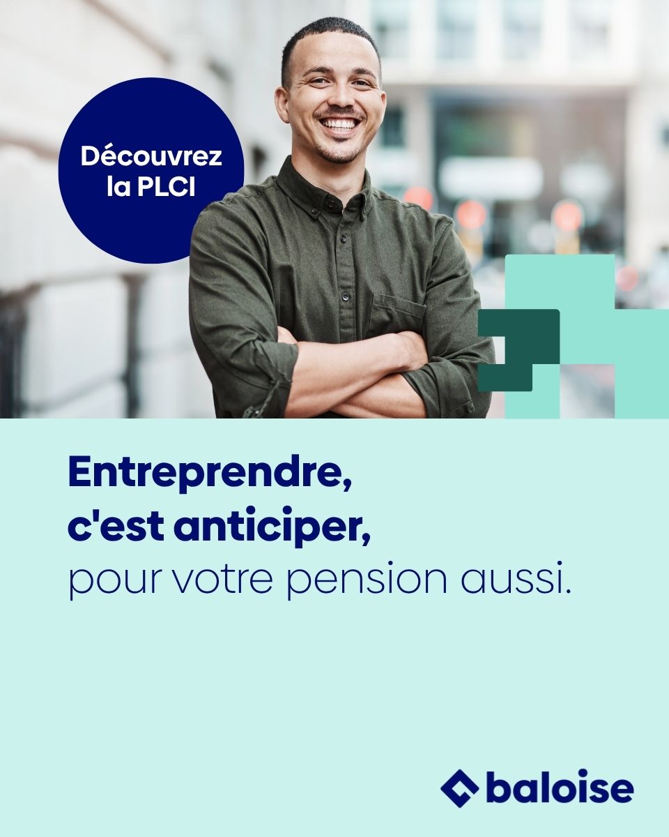 Baloise BE Facebook ad: Entreprendre, c'est anticiper.