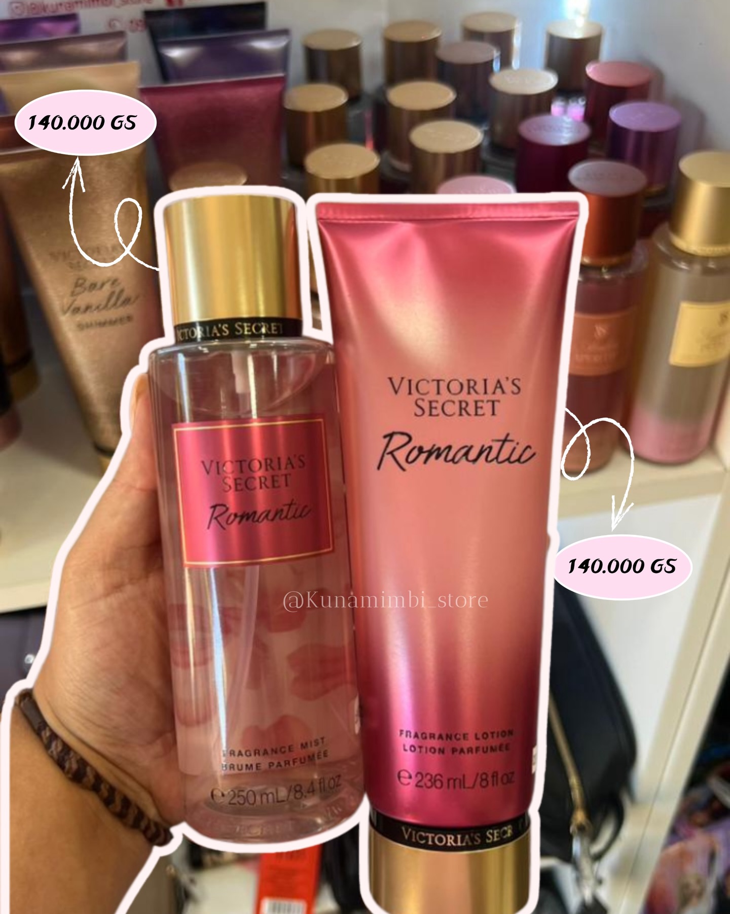 Kuña Mimbi Store Facebook ad: Fragancias dulces, frescas y envolventes que dejan huella…
