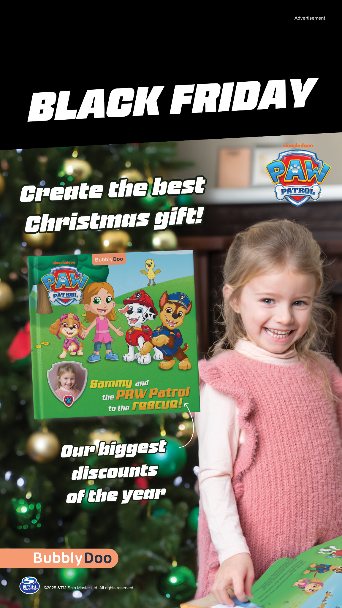 BubblyDoo Books Facebook ad
