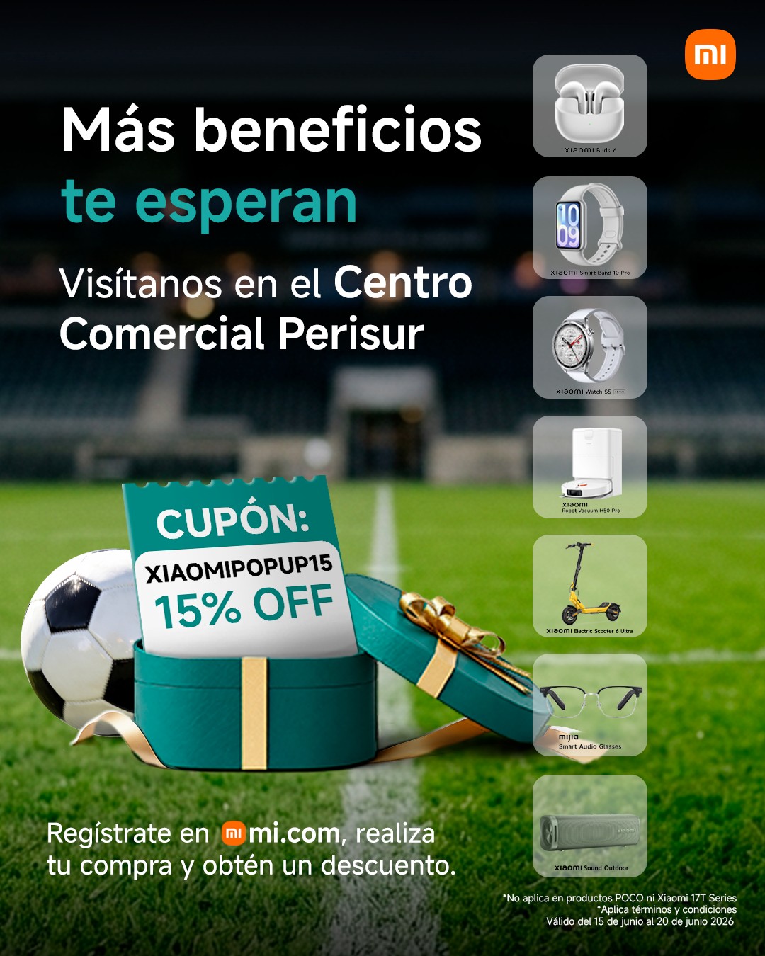 Xiaomi México Facebook ad: Tenemos más sorpresas y ofertas increíbles para ti.